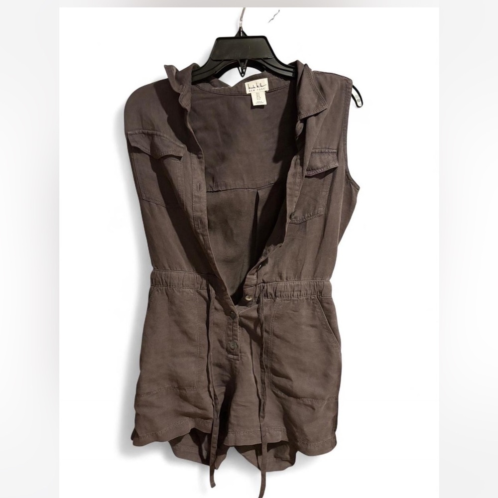 Bella Dahl Sleeveless Jumpsuit in Dark Gray